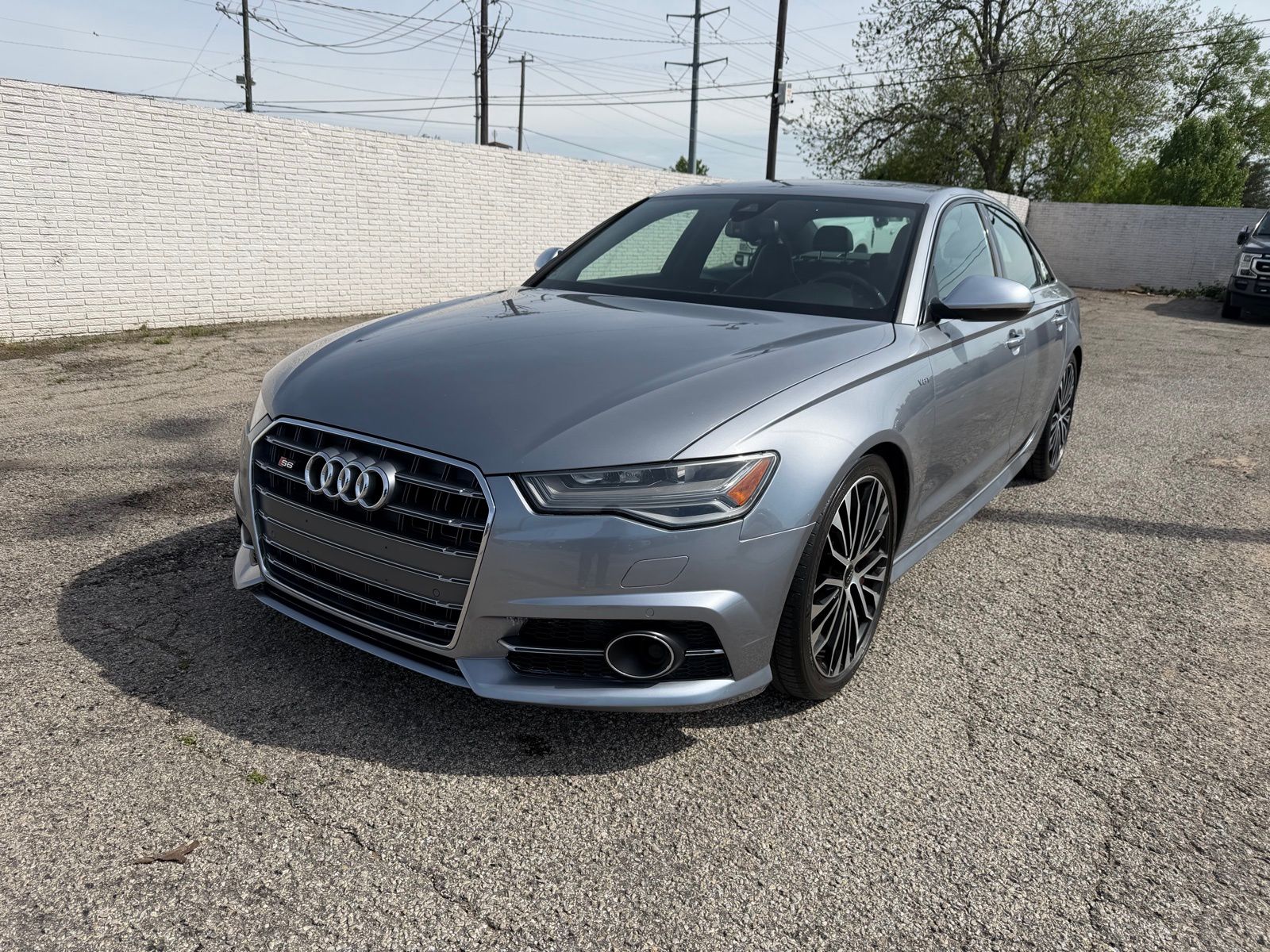 Tornado Gray Metallic 2018 Audi S6 4.0T quattro Premium Plus Sedan AWD Sedan All-Wheel Drive 7-Speed Automatic
