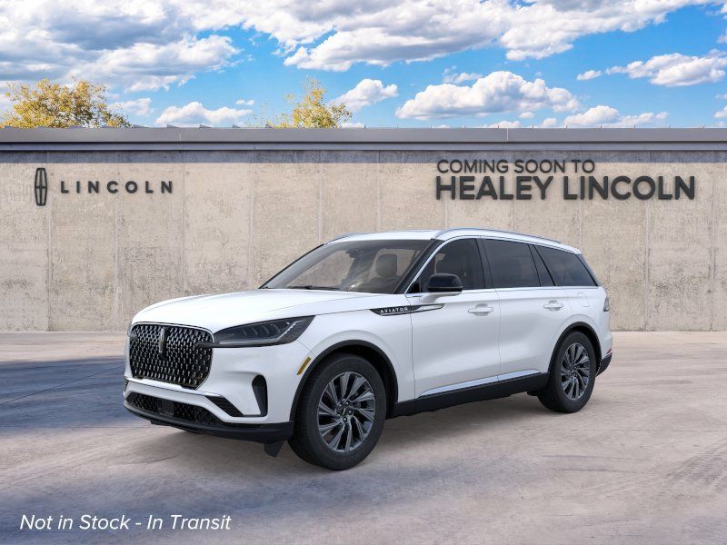 Pristine White Metallic Tri-Coat 2026 Lincoln Aviator SUV / Crossover All-Wheel Drive Automatic