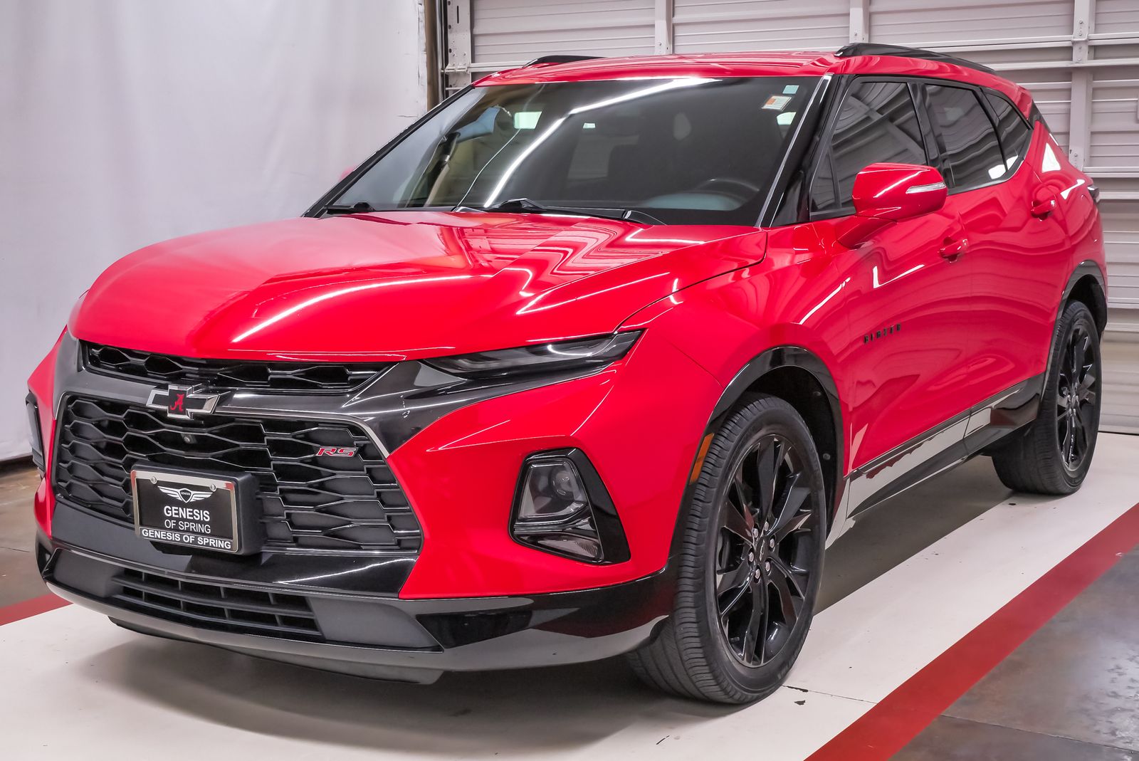 2020 Chevrolet Blazer RS Red at Parkway Family Mazda