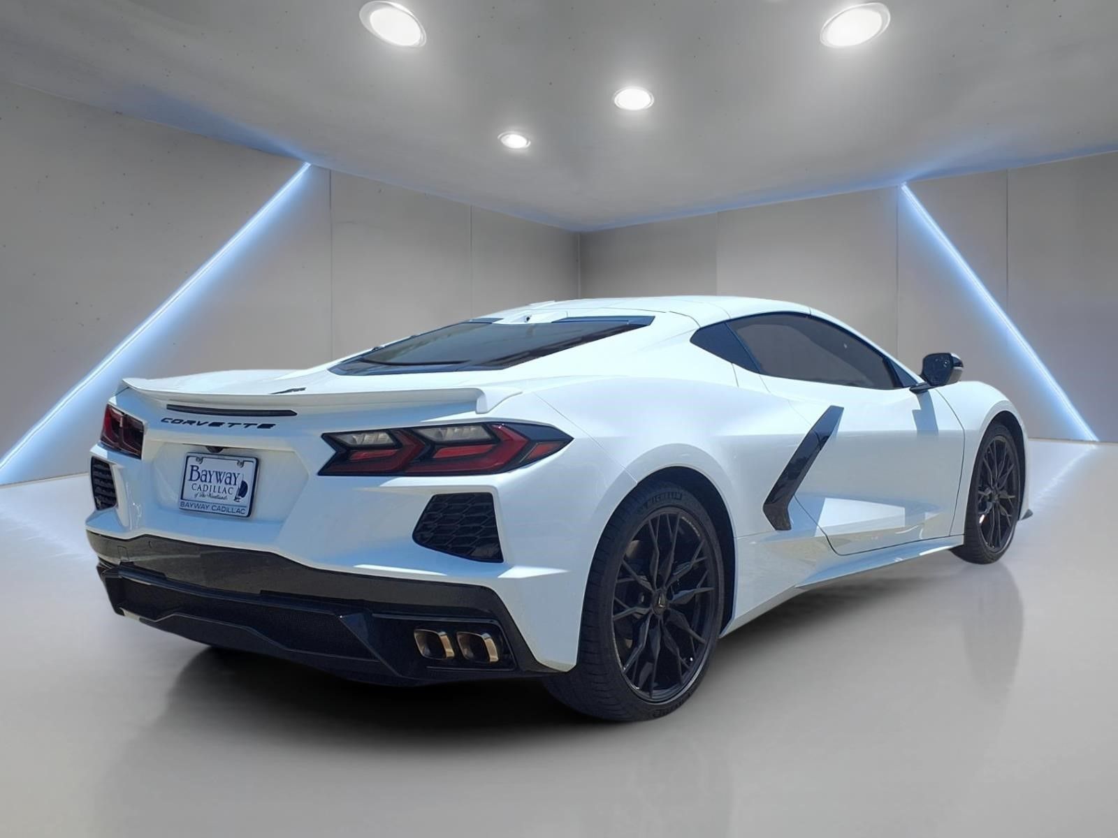 2025 Chevrolet Corvette Stingray White at DeMontrond Gulf Freeway