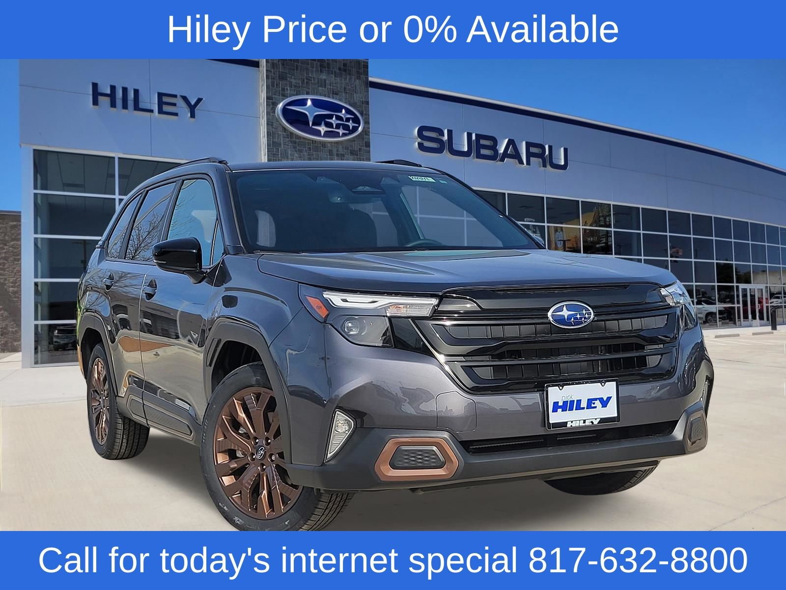 Magnetite Gray Metallic 2026 Subaru Forester SUV / Crossover All-Wheel Drive Continuously Variable Transmission