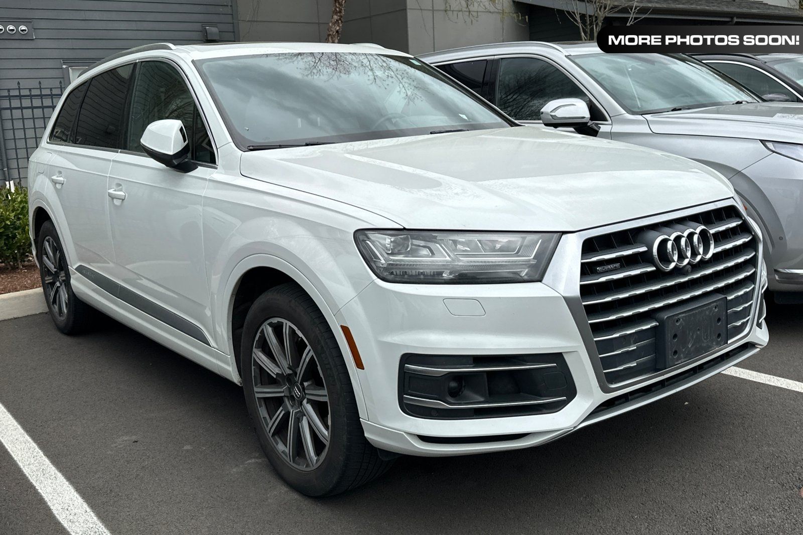 Carrara White 2017 Audi Q7 3.0T quattro Prestige SUV / Crossover All-Wheel Drive 8-Speed Automatic