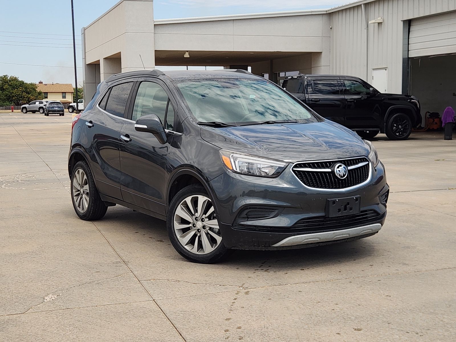 Graphite Gray Metallic 2017 Buick Encore SUV / Crossover Front-Wheel Drive 6-Speed Automatic Overdrive