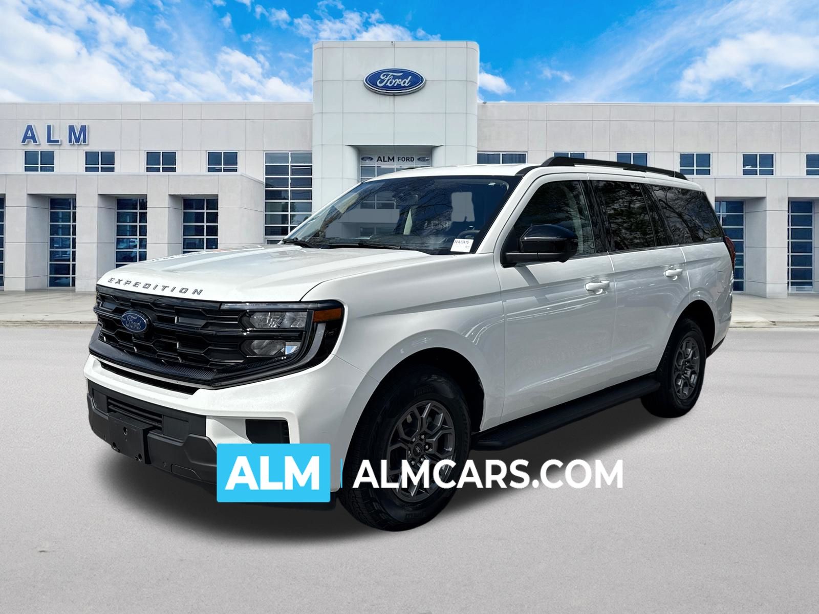 White Metallic 2025 Ford Expedition SUV / Crossover Four-Wheel Drive Automatic