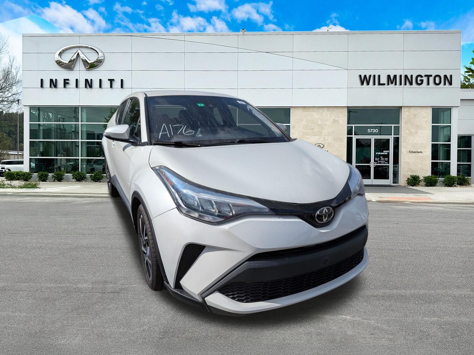 White (Blizzard Pearl) 2020 Toyota C-HR SUV / Crossover Front-Wheel Drive Continuously Variable Transmission
