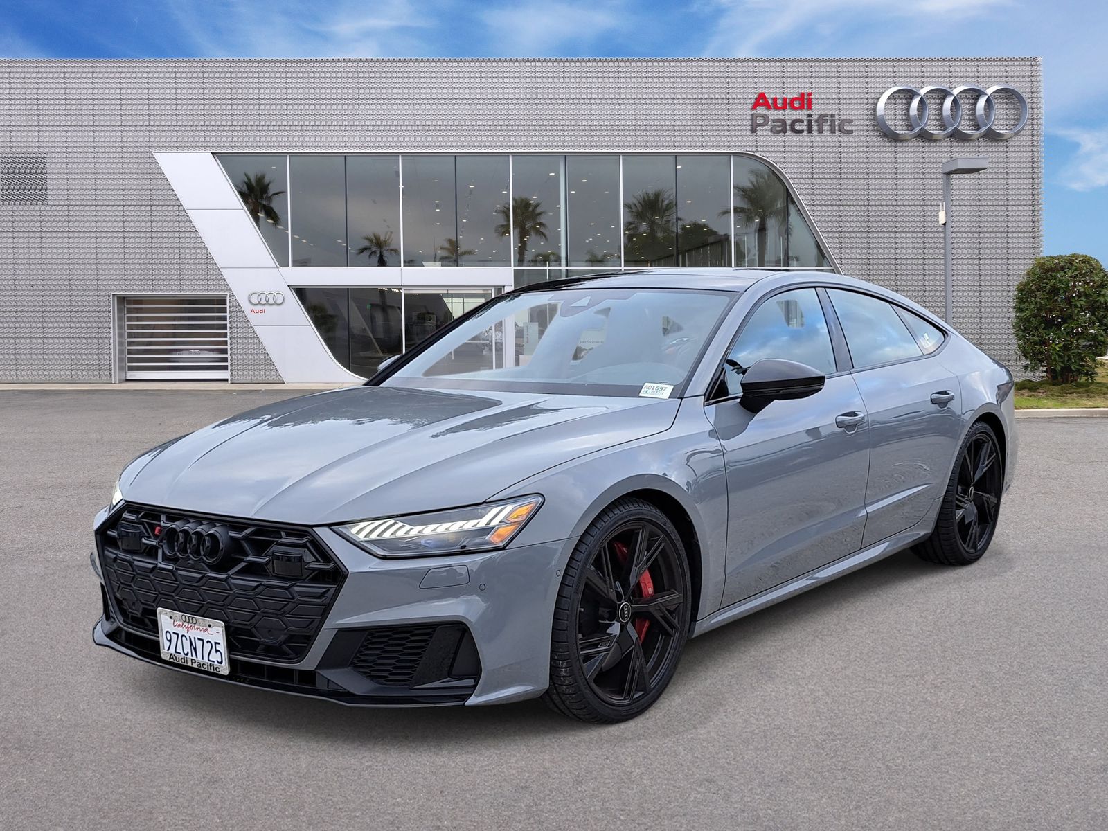 Nardo Gray 2025 Audi S7 Sedan All-Wheel Drive 8-Speed Automatic