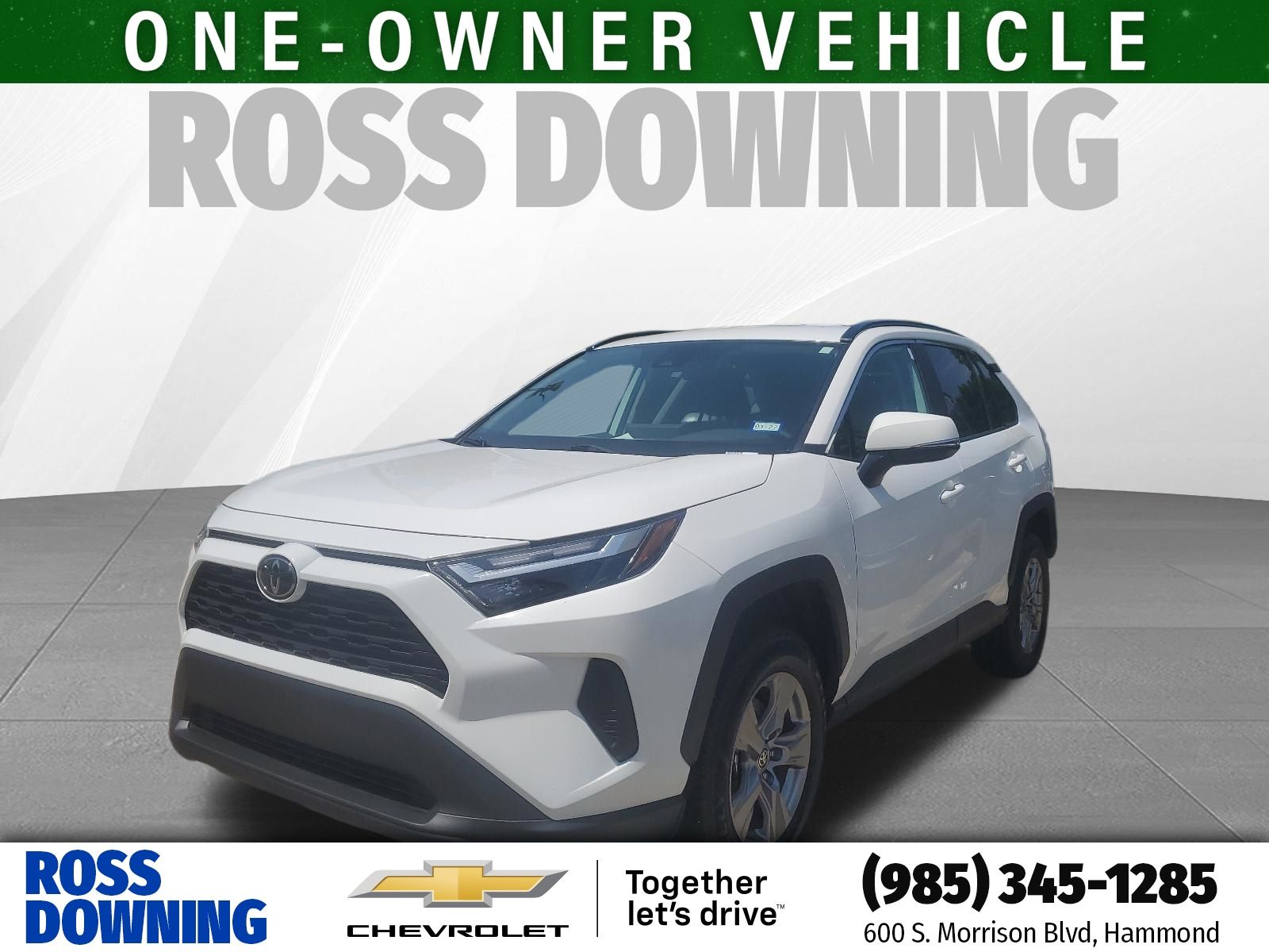 2025 Toyota RAV4 XLE White at Toyota of Kenner