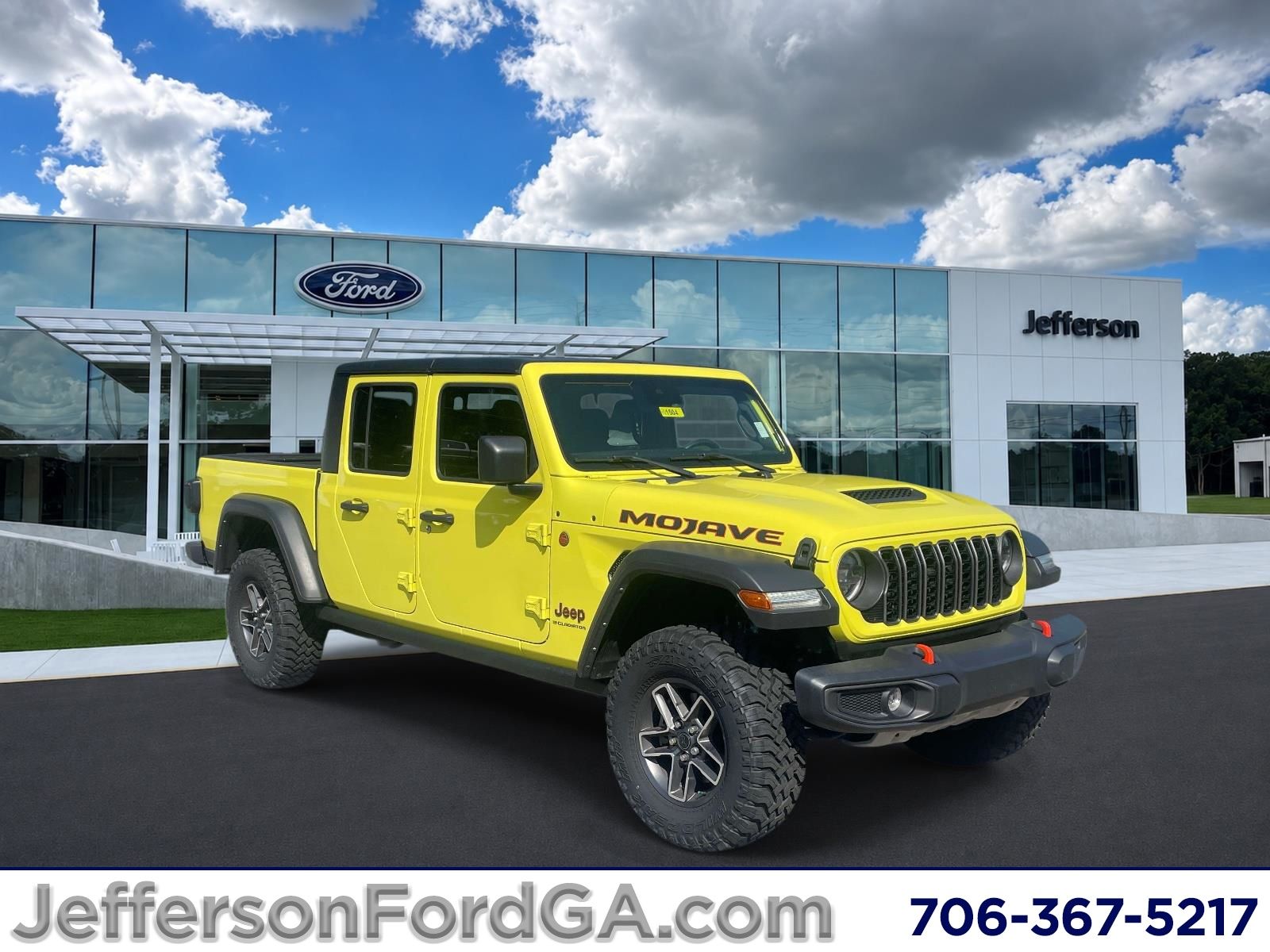 High Velocity Clearcoat 2024 Jeep Gladiator Pickup Truck Four-Wheel Drive 8-Speed Automatic