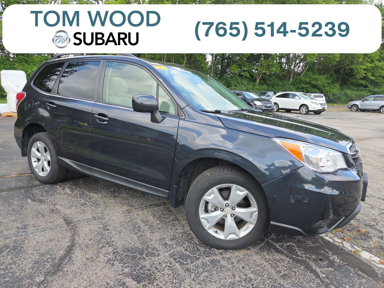 Dark Gray Metallic 2016 Subaru Forester SUV / Crossover All-Wheel Drive Continuously Variable Transmission