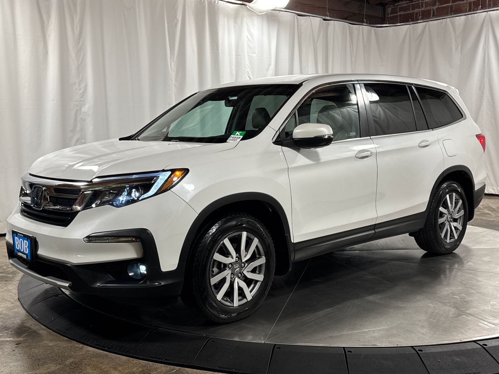 Platinum White Pearl 2021 Honda Pilot SUV / Crossover Front-Wheel Drive 9-Speed Automatic
