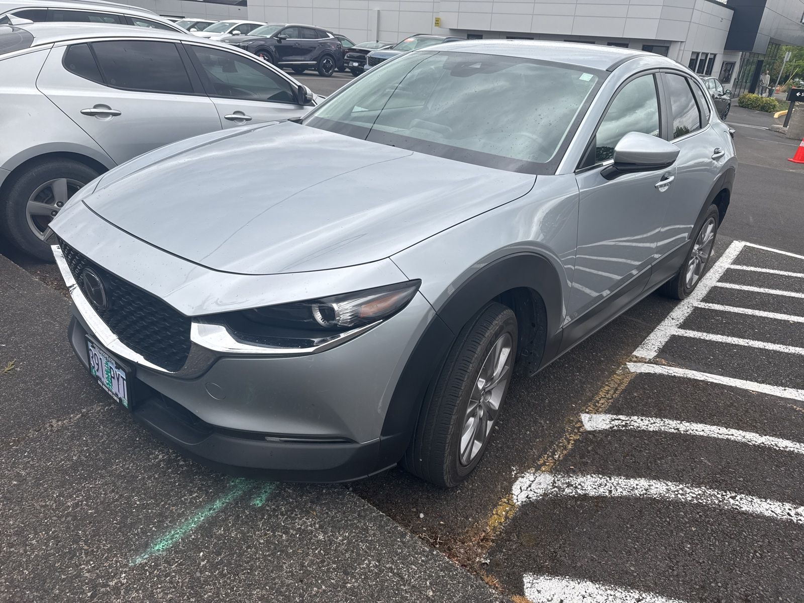 Sonic Silver Metallic 2021 Mazda CX-30 Select AWD SUV / Crossover All-Wheel Drive 6-Speed Automatic