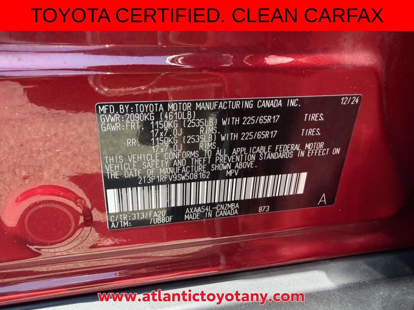 Used 2025 Toyota RAV4 SUV
