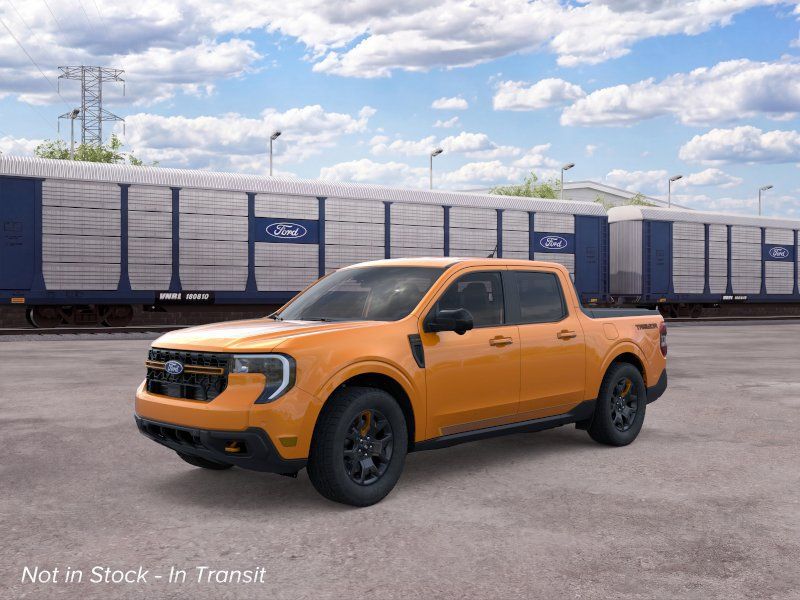 Orange Fury Metallic Tri-Coat 2026 Ford Maverick Pickup Truck All-Wheel Drive 8-Speed Automatic