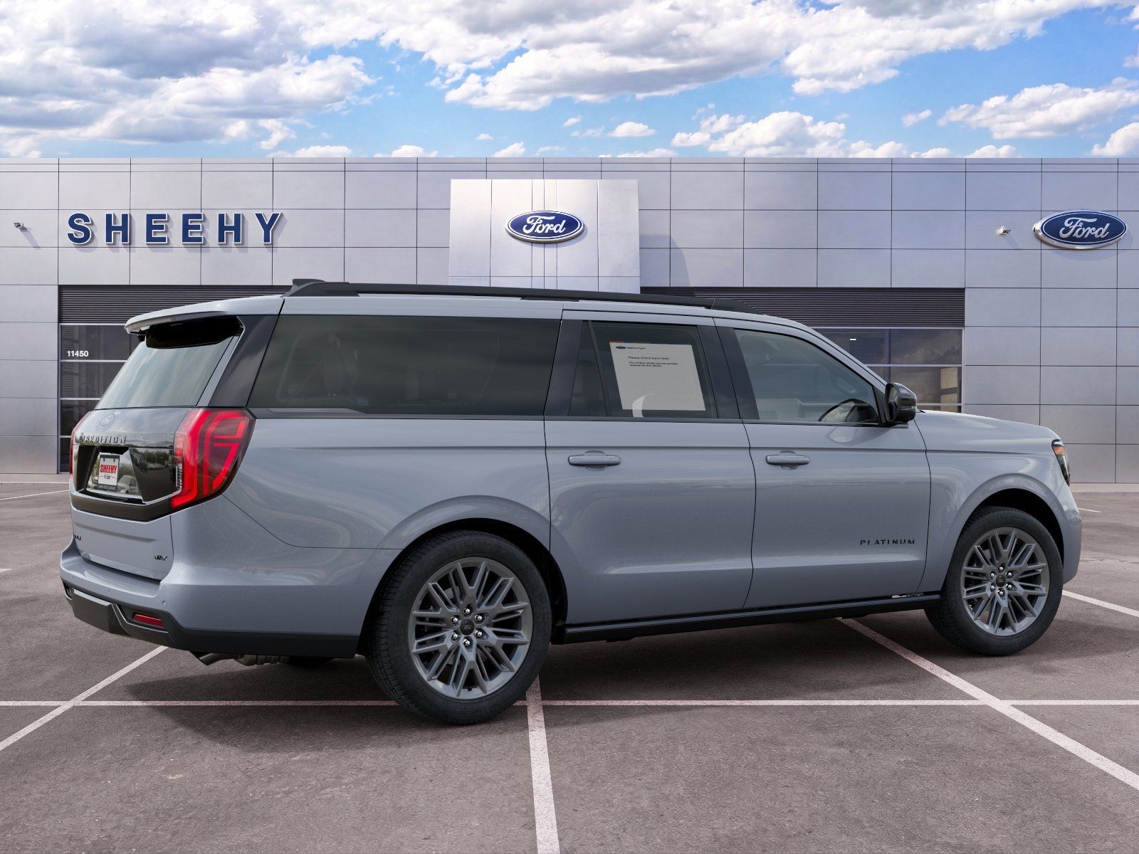 New 2027 Glacier Gray Metallic Tri-Coat Ford Platinum image 7