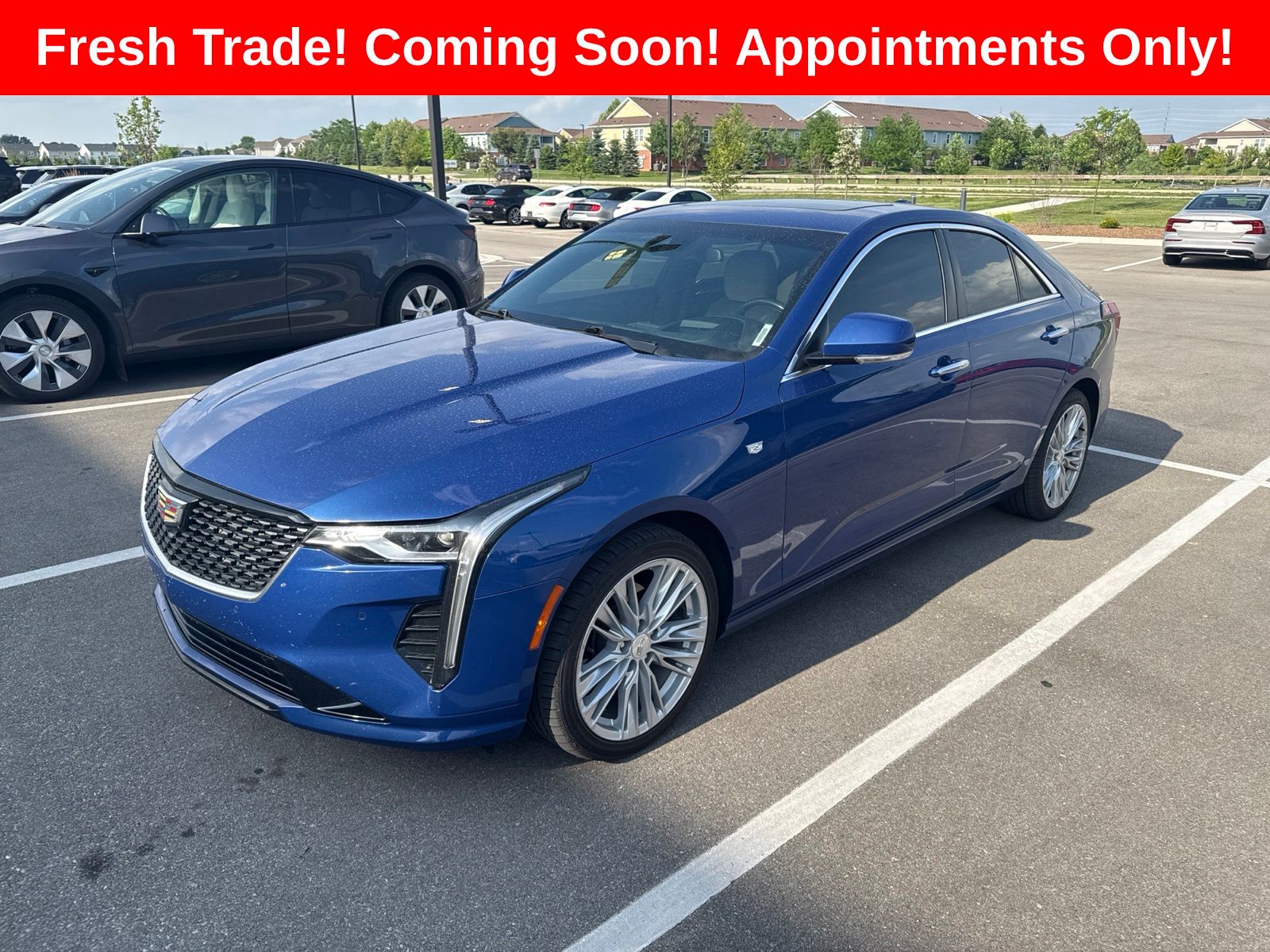 Wave Metallic 2021 Cadillac CT4 Premium Luxury AWD Sedan All-Wheel Drive 8-Speed Automatic