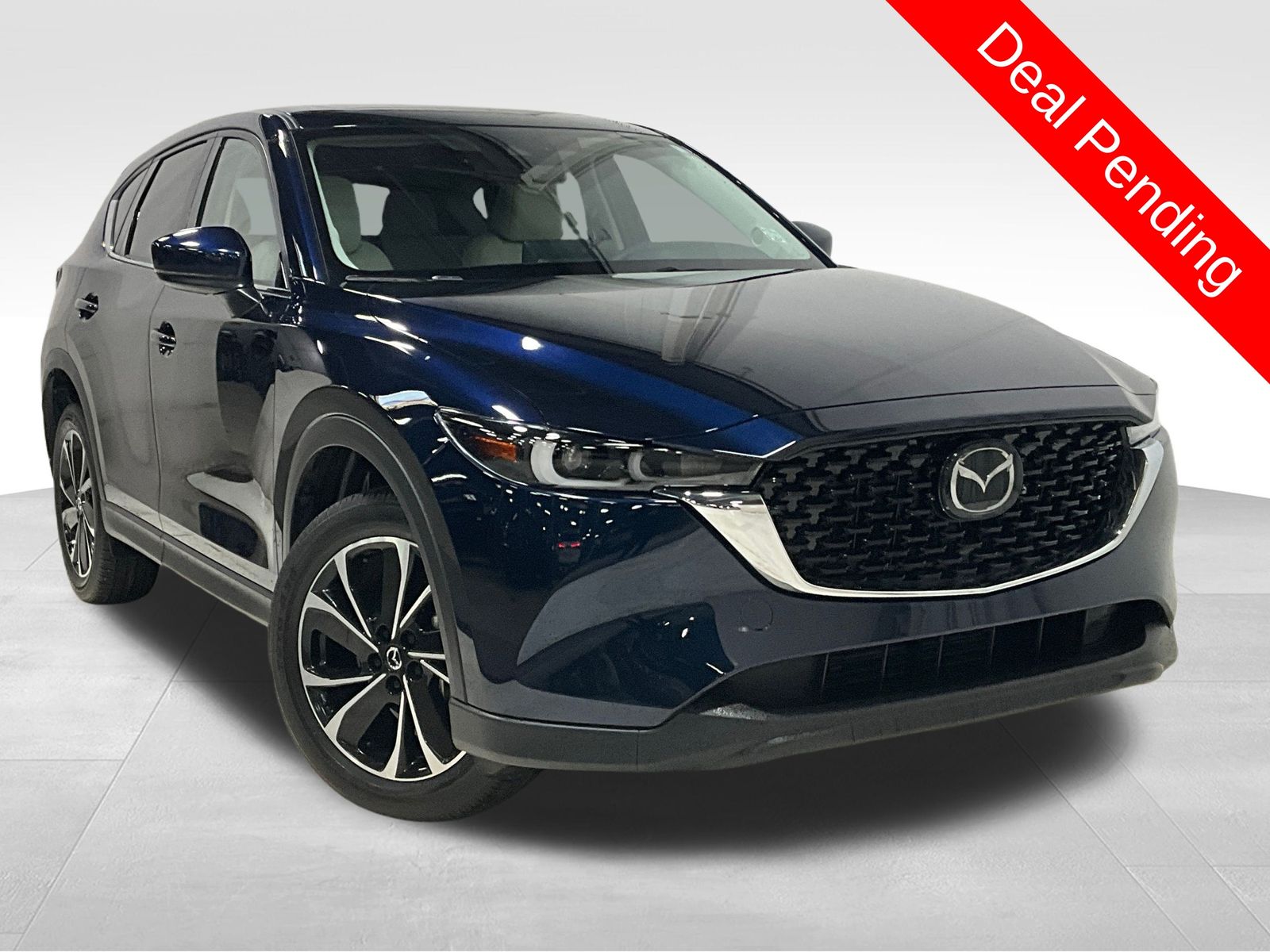 Deep Crystal Blue Mica 2023 Mazda CX-5 2.5 S Premium AWD SUV / Crossover All-Wheel Drive 6-Speed Automatic