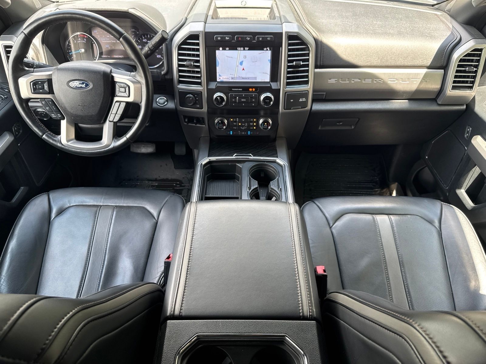 Certified Used 2019 White Platinum Clearcoat Metallic Ford Platinum image 3