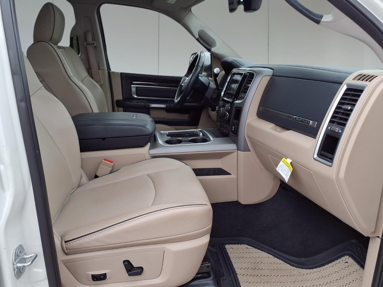 2018 Ram 2500 Laramie Longhorn White at Victoria Chrysler Dodge Jeep Ram