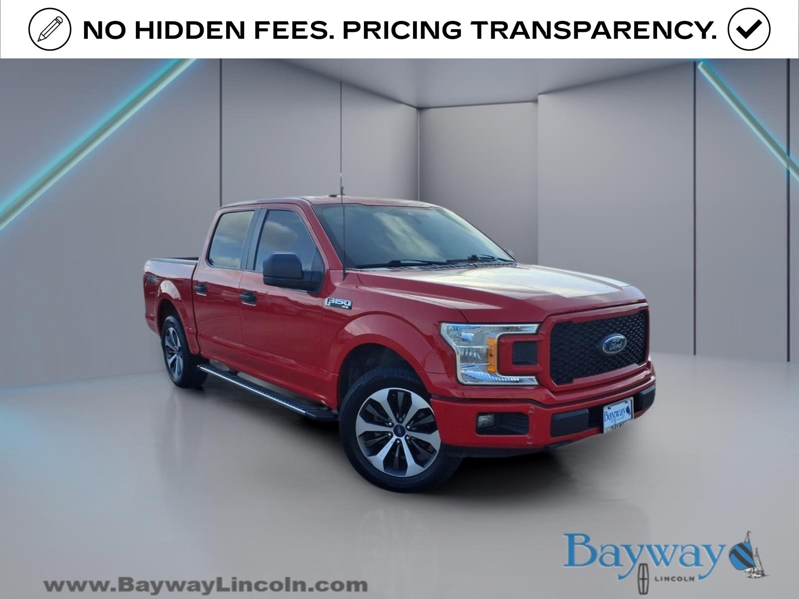 Race Red 2019 Ford F-150 Pickup Truck 4X2 Automatic
