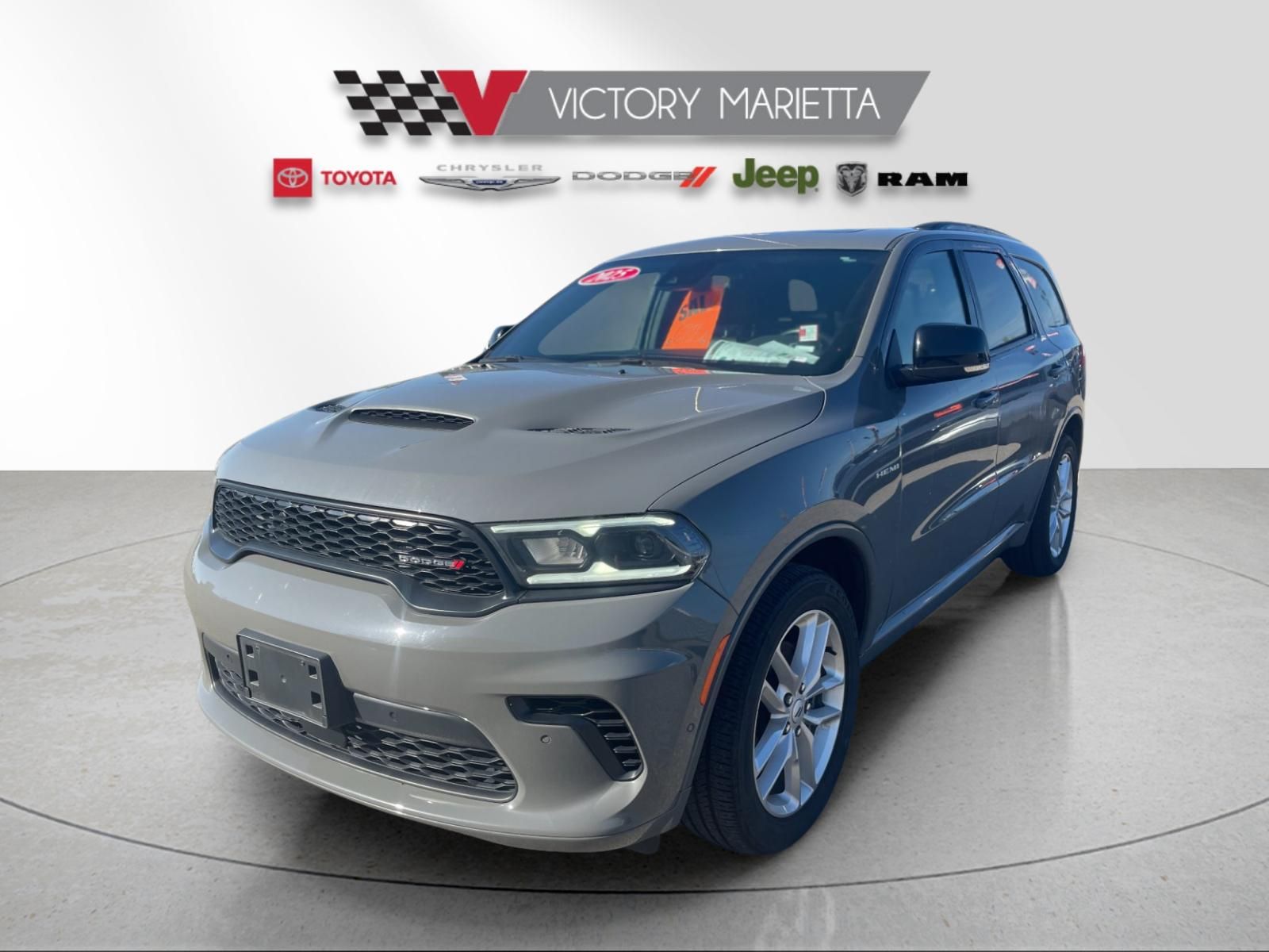 Gray 2025 Dodge Durango SUV / Crossover All-Wheel Drive 8-Speed Automatic