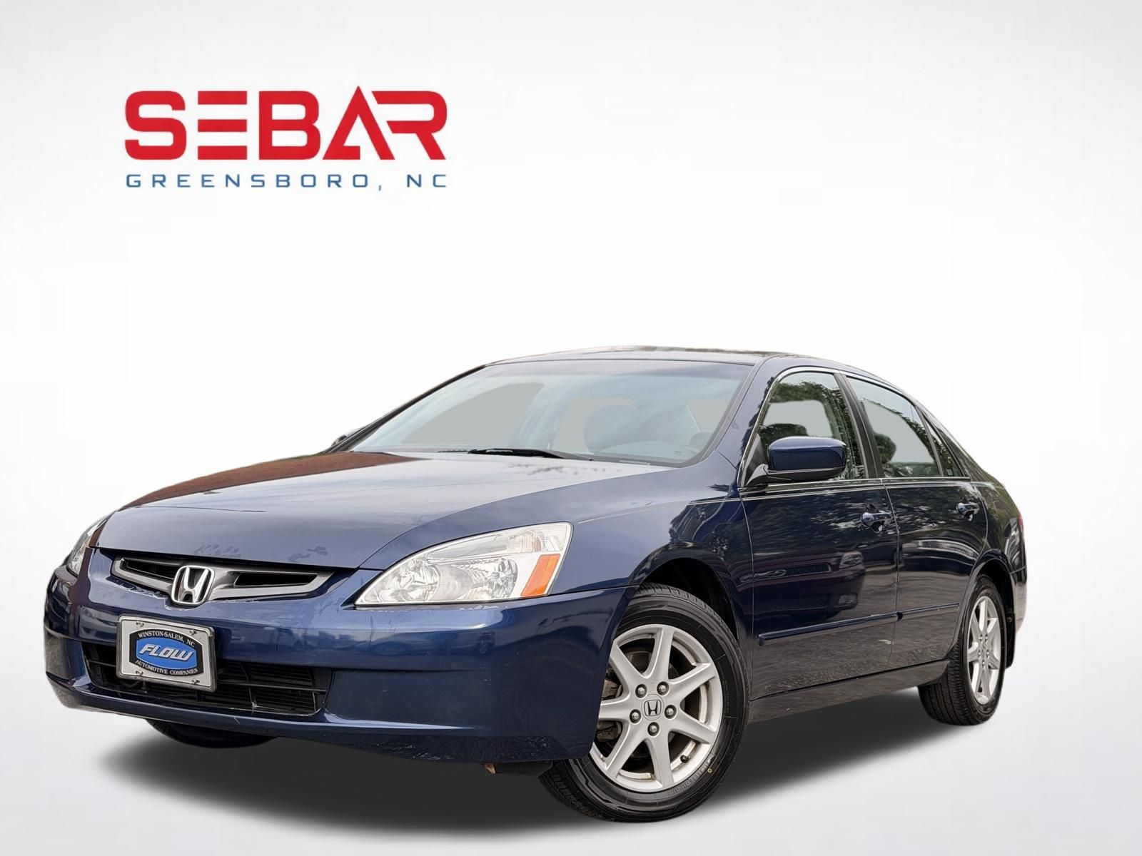 Blue 2003 Honda Accord EX V6 Sedan Front-Wheel Drive 5-Speed Automatic Overdrive
