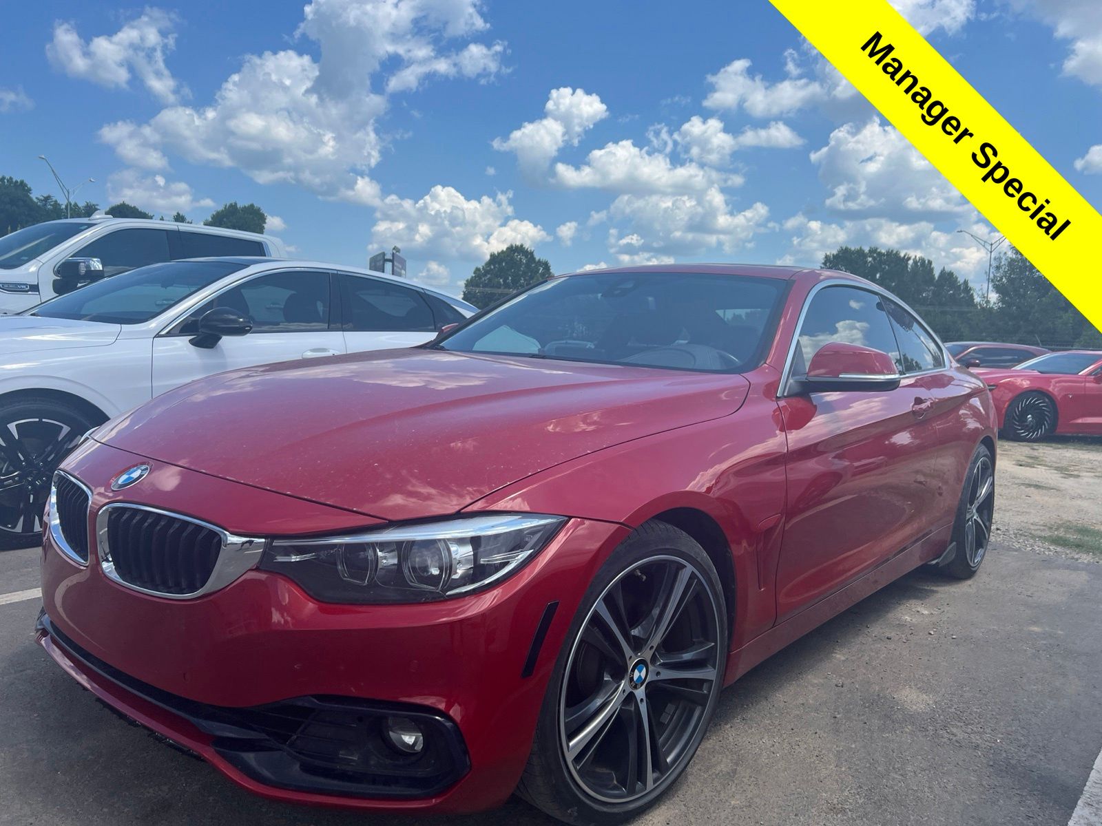 Melbourne Red Metallic 2019 BMW 4 Series 430i Coupe RWD Coupe Rear-Wheel Drive 8-Speed Automatic