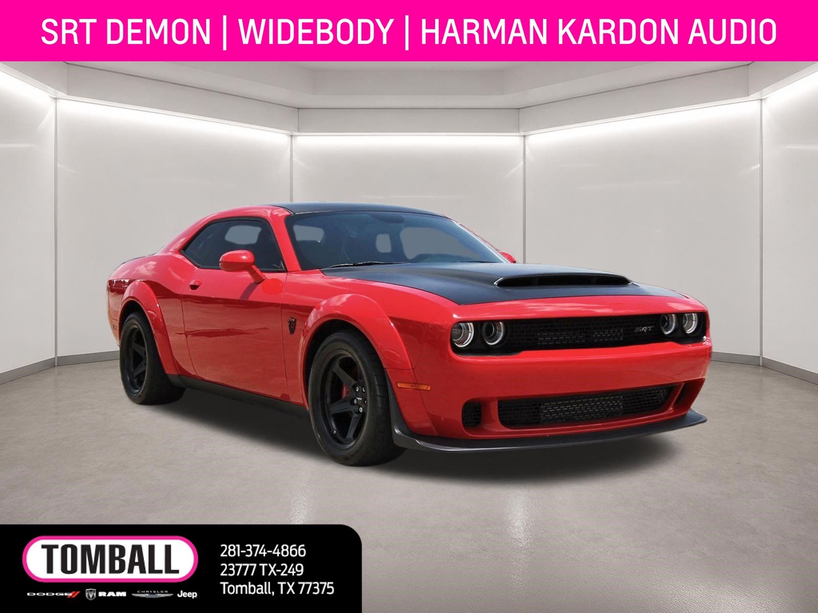 Torred Clearcoat 2018 Dodge Challenger Coupe Rear-Wheel Drive 8-Speed Automatic