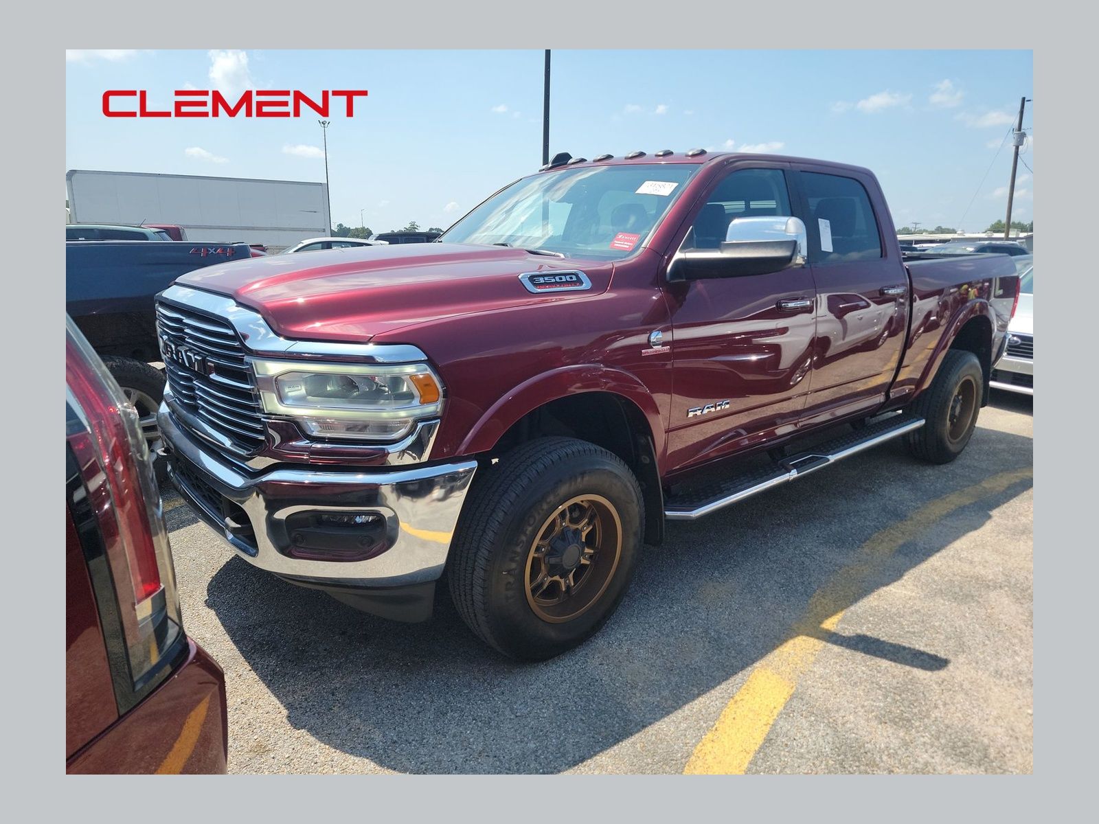 Delmonico Red Pearlcoat 2022 RAM 3500 Pickup Truck Four-Wheel Drive 6-Speed Automatic