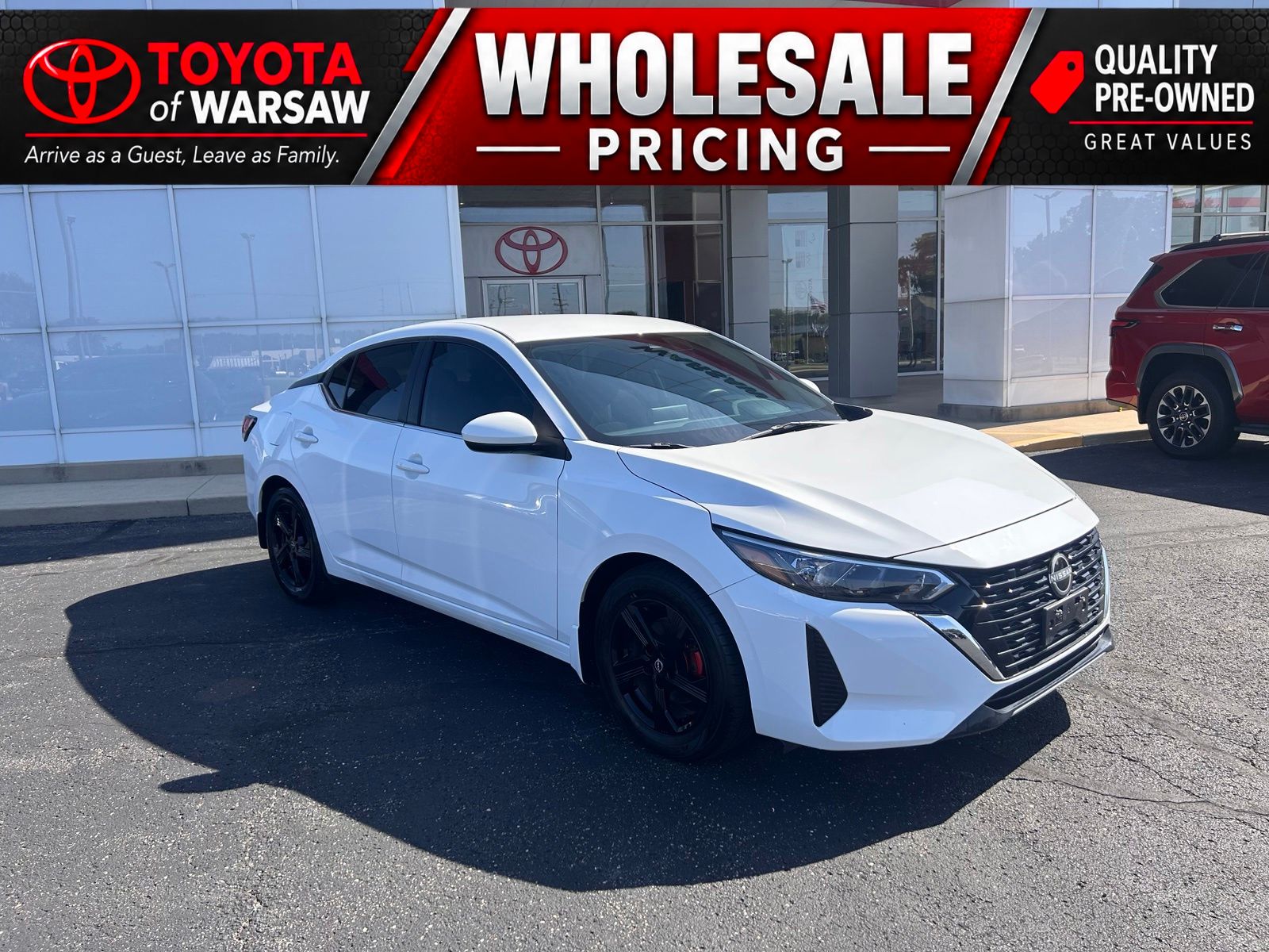 White (Fresh Powder) 2025 Nissan Sentra Sedan Front-Wheel Drive Continuously Variable Transmission