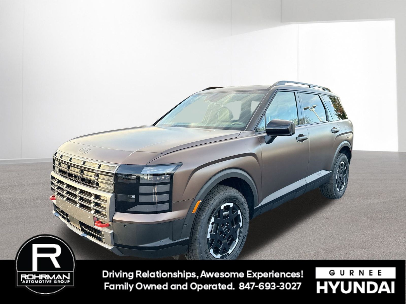 Earthy Brass Matte 2026 Hyundai Palisade XRT Pro AWD SUV / Crossover All-Wheel Drive 8-Speed Automatic