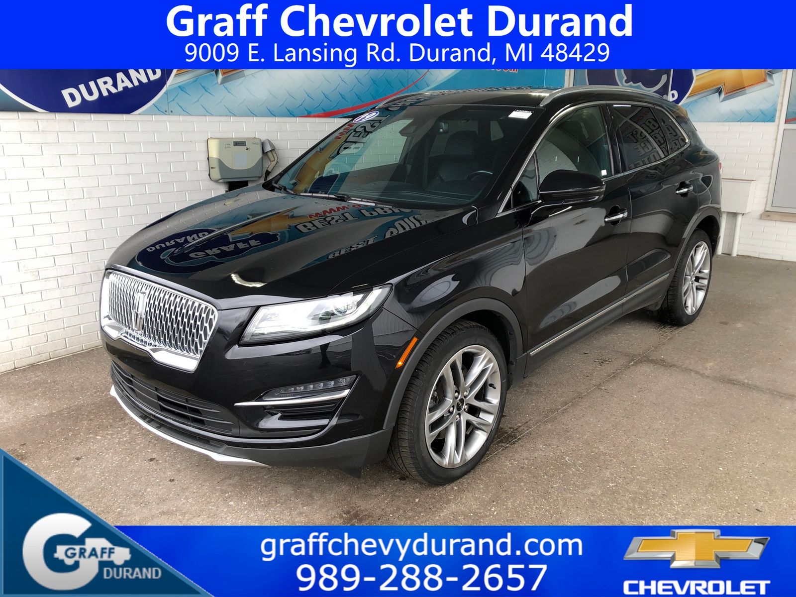 Black Metallic 2019 Lincoln MKC Reserve AWD SUV / Crossover All-Wheel Drive 6-Speed Automatic