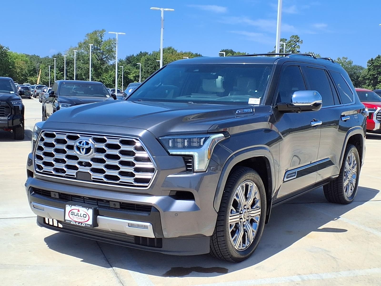 2024 Toyota Sequoia Capstone Gray at Bayway Cadillac of The Woodlands