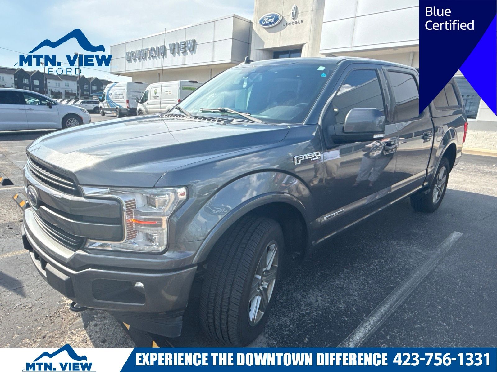 Gray (Magnetic) 2018 Ford F-150 Pickup Truck Four-Wheel Drive Automatic