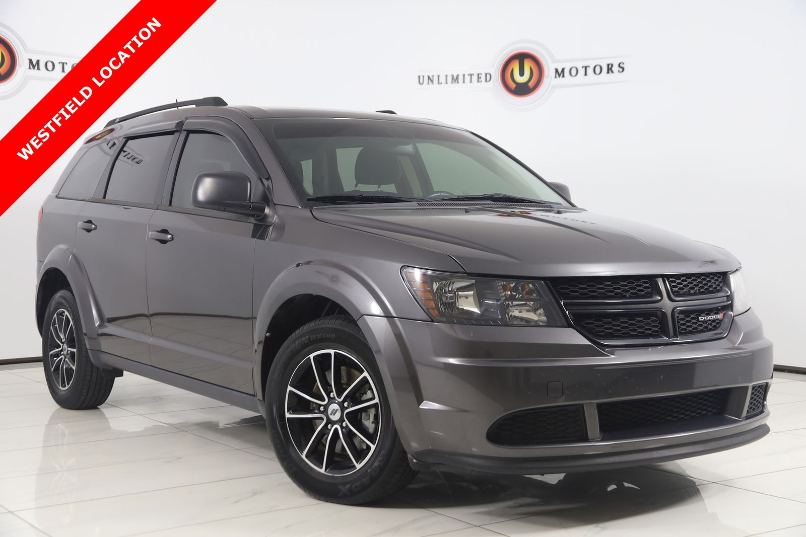 Gray (Granite Crystal Metallic Clearcoat) 2018 Dodge Journey SUV / Crossover Front-Wheel Drive 4-Speed Automatic