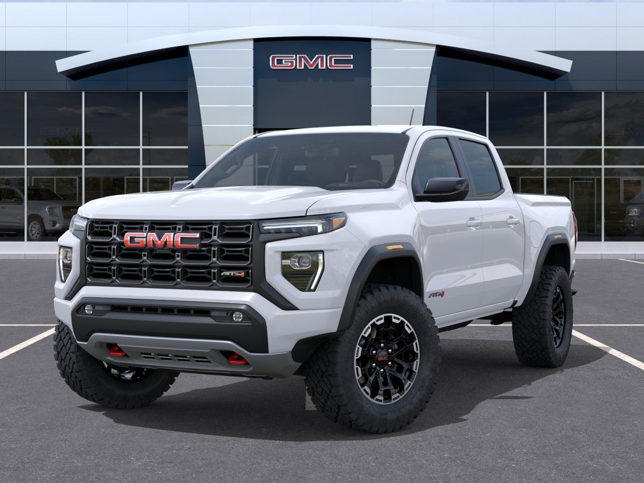 2026 GMC Canyon AT4 White at Ross Downing Buick GMC