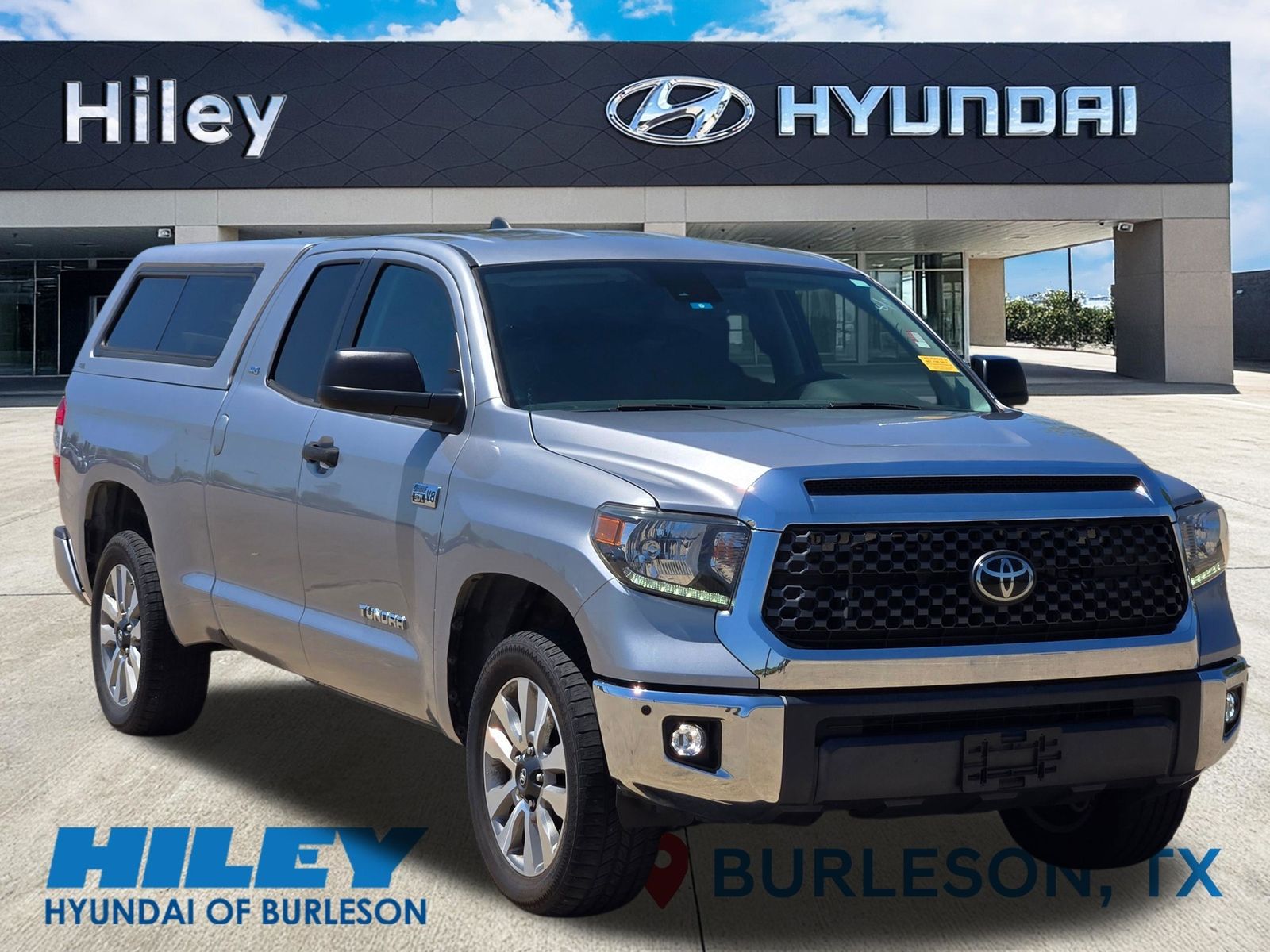 Silver Sky Metallic 2021 Toyota Tundra Pickup Truck 4X2 6-Speed Automatic Overdrive