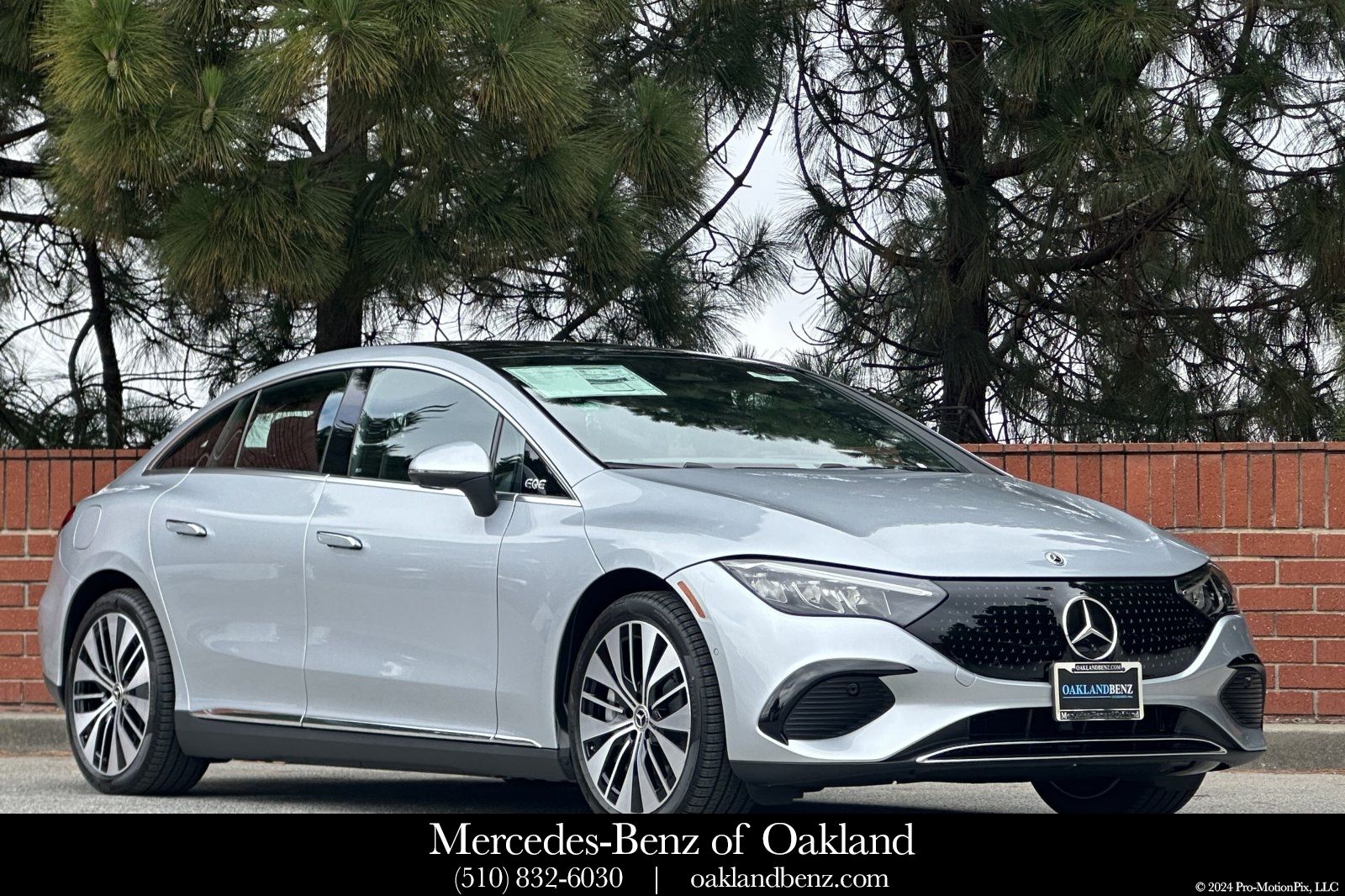 Silver 2026 Mercedes-Benz EQE Sedan All-Wheel Drive 1-Speed Automatic