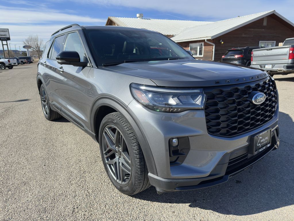 Gray Metallic 2025 Ford Explorer ST AWD SUV / Crossover All-Wheel Drive Automatic