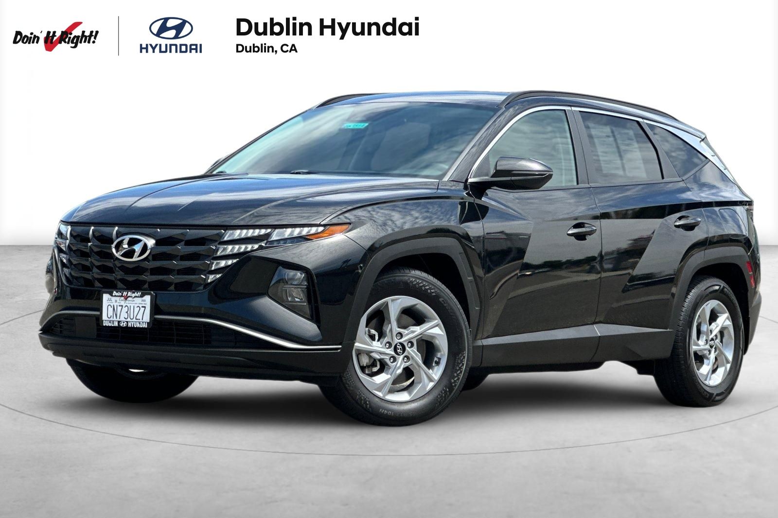 Phantom Black 2023 Hyundai Tucson SUV / Crossover Front-Wheel Drive 8-Speed Automatic