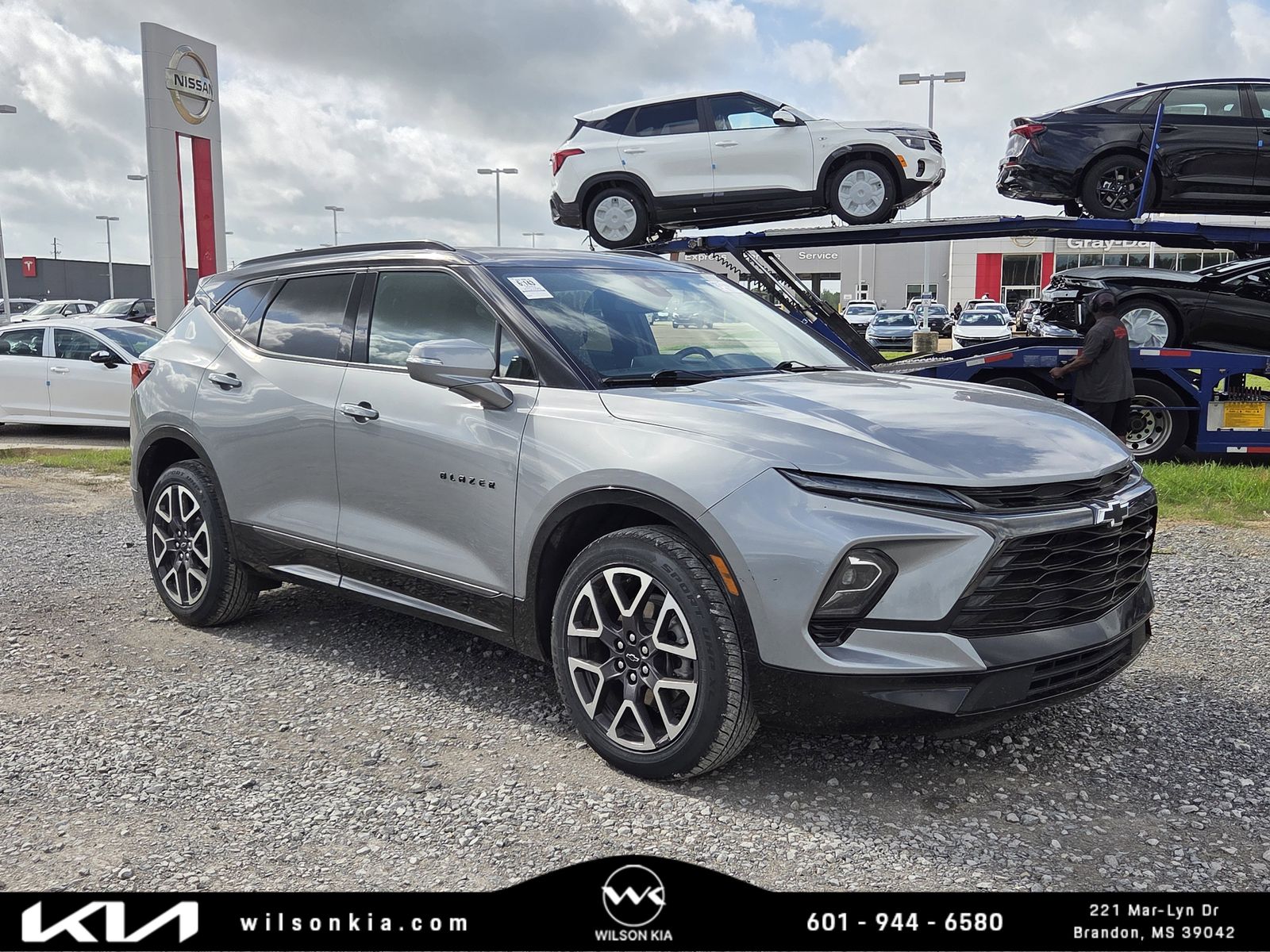 Sterling Metallic 2023 Chevrolet Blazer RS FWD SUV / Crossover Front-Wheel Drive 9-Speed Automatic Overdrive