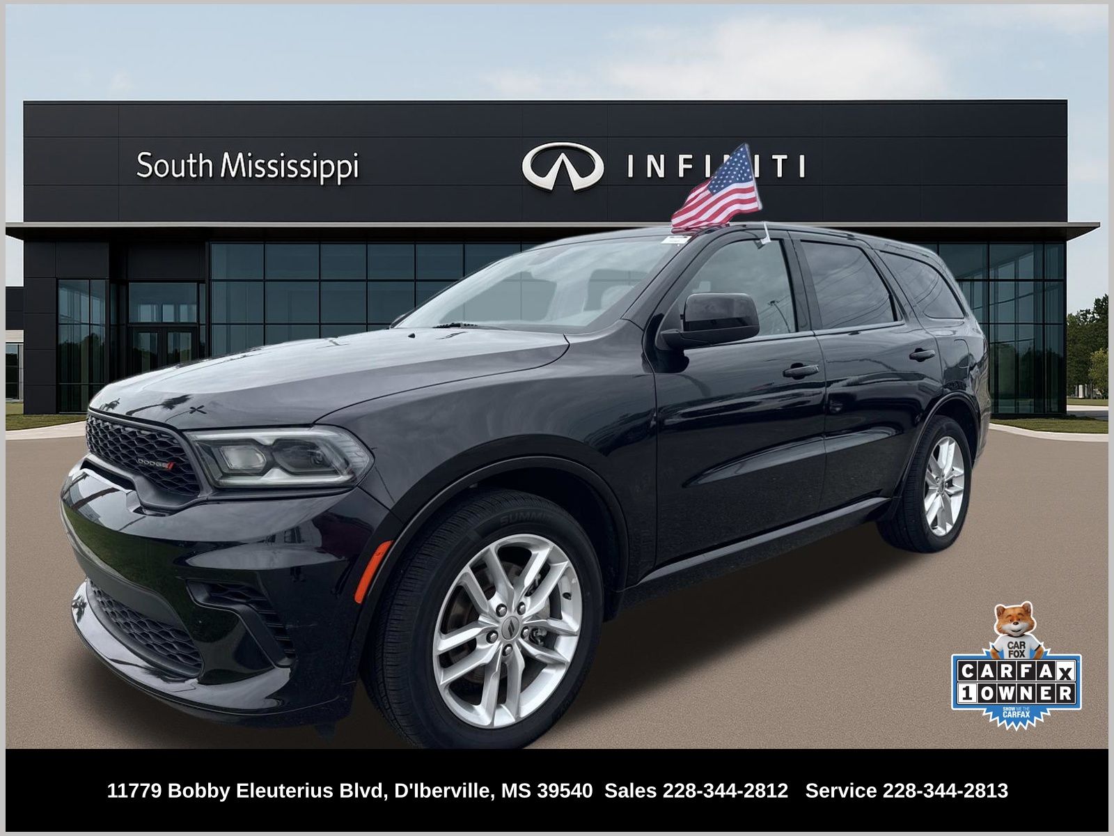 DB Black Crystal Clearcoat 2023 Dodge Durango SUV / Crossover Rear-Wheel Drive 8-Speed Automatic