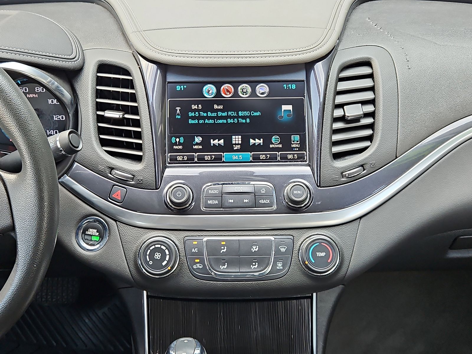 2018 Chevrolet Impala LS Blue at Durrett Motor Company