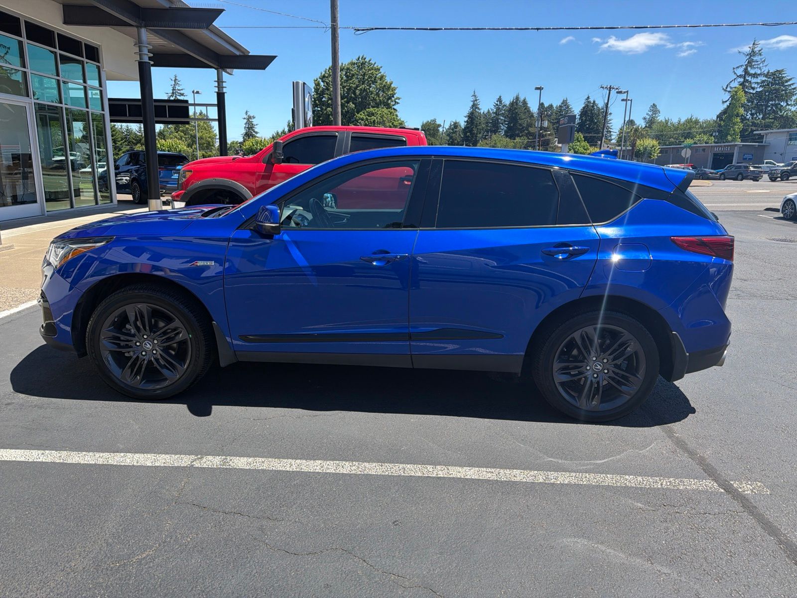 used 2021 Acura RDX car, priced at $37,990