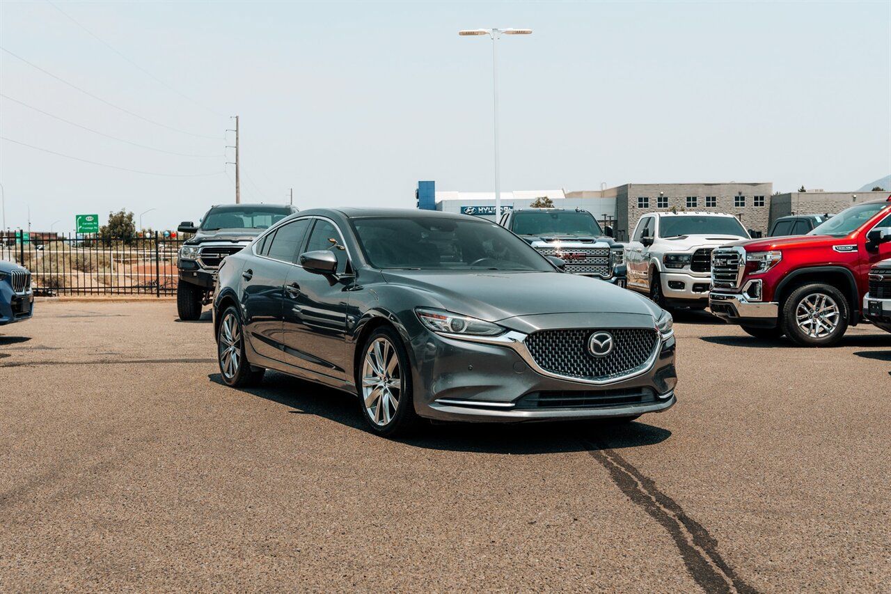 Machine Gray Metallic 2019 Mazda MAZDA6 Sedan Front-Wheel Drive 6-Speed Automatic