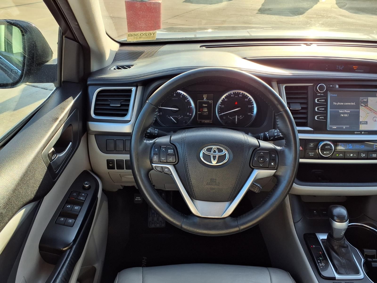 2015 Toyota Highlander XLE V6 Gray at DeMontrond Mazda