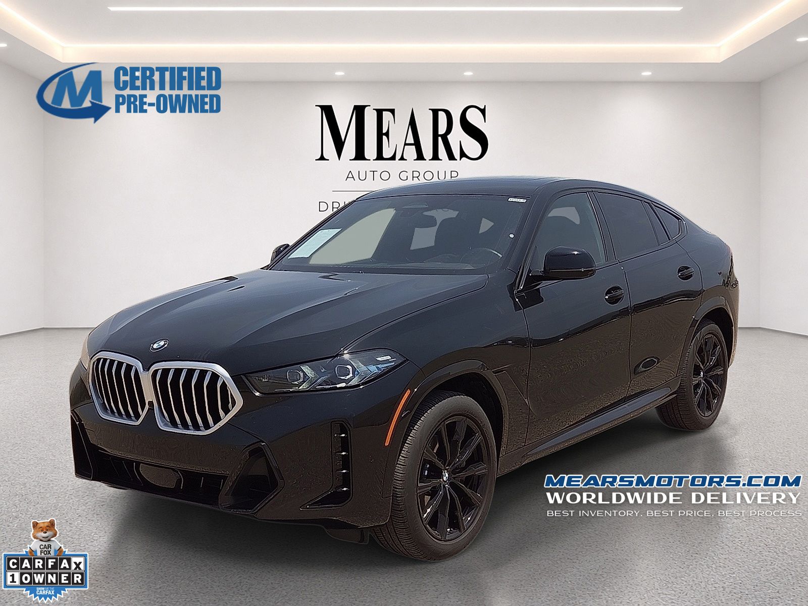 Black Sapphire Metallic 2026 BMW X6 SUV / Crossover All-Wheel Drive 8-Speed Automatic