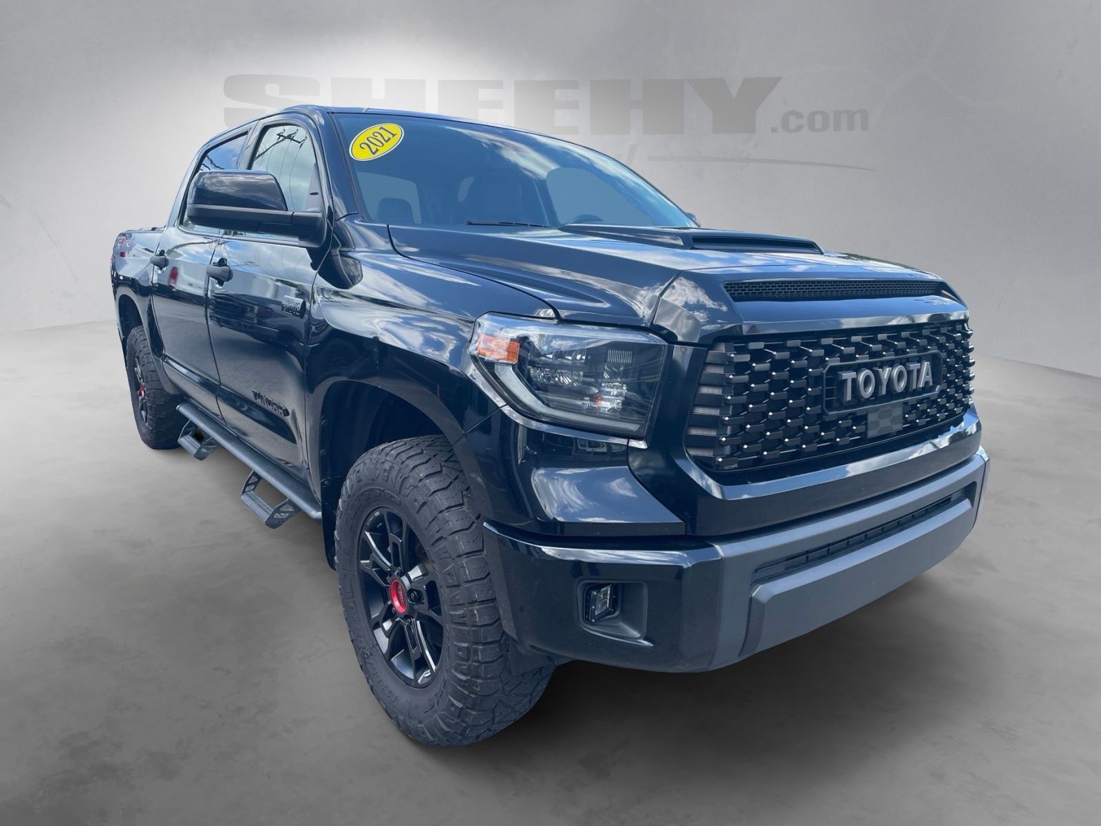 Used 2021 Midnight Black Metallic Toyota TRD Pro image 2