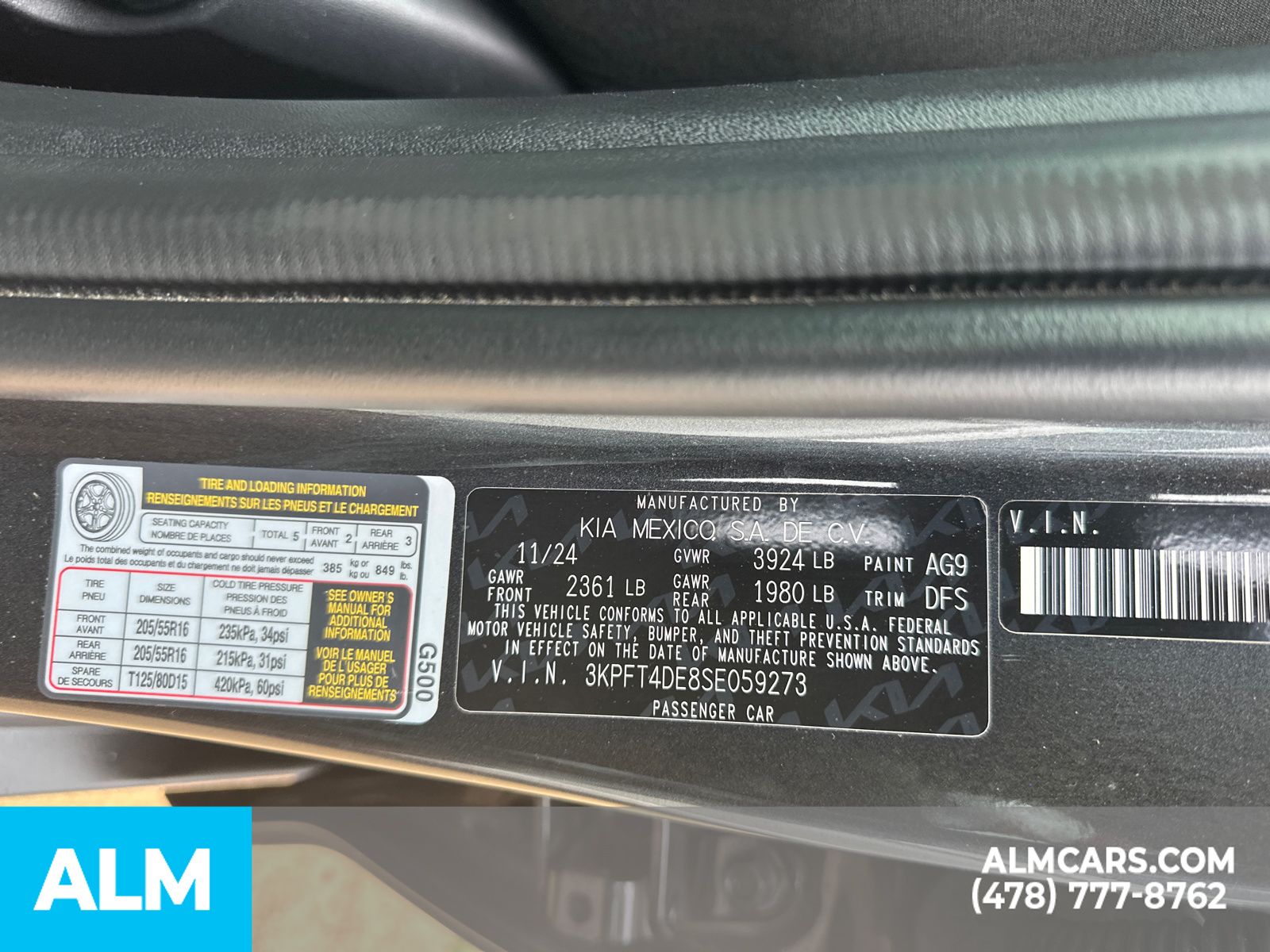 Used 2025 Gray Kia LXS image 36