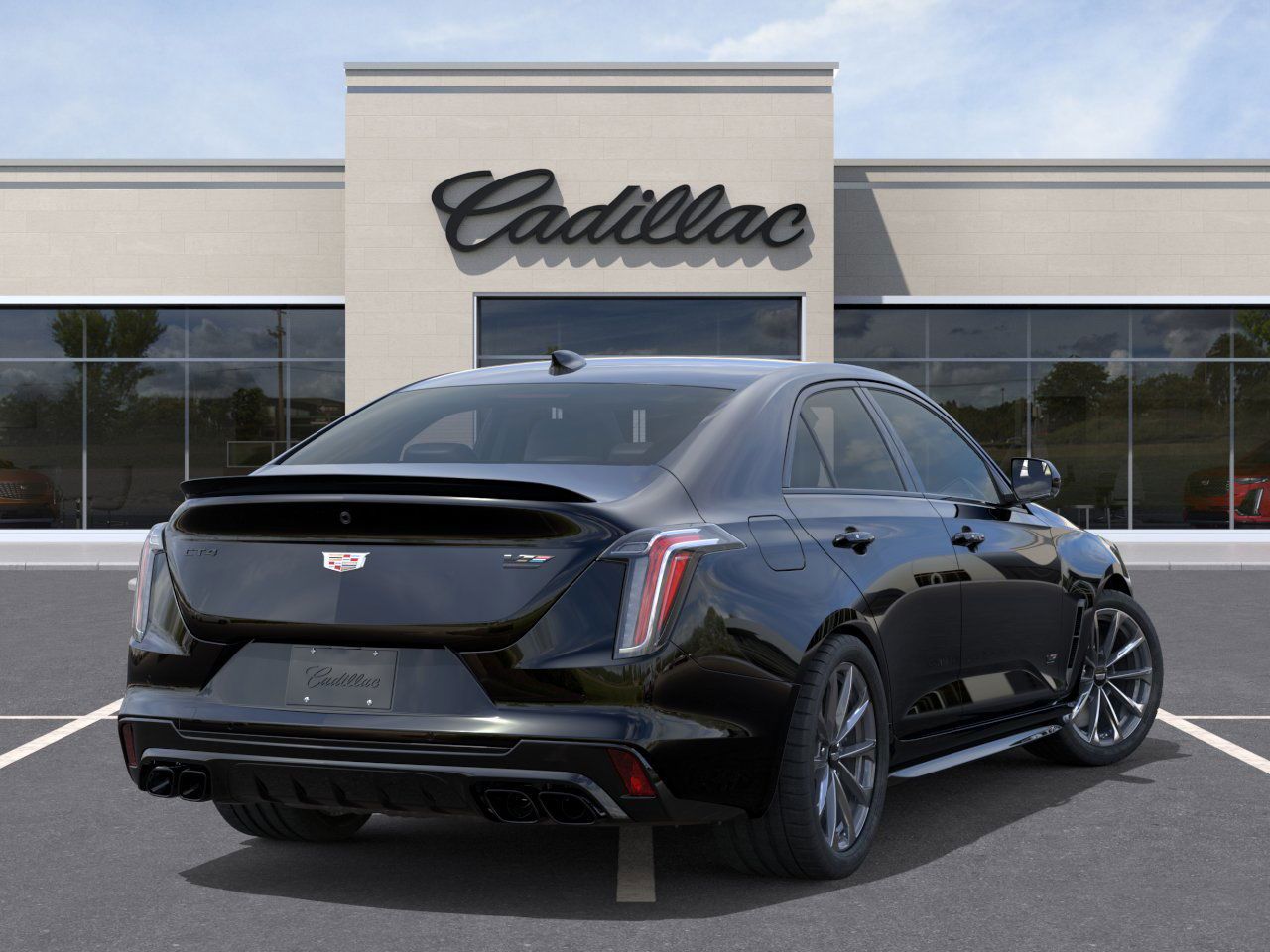2026 Cadillac CT4 V-Series Black at Ross Downing Buick GMC