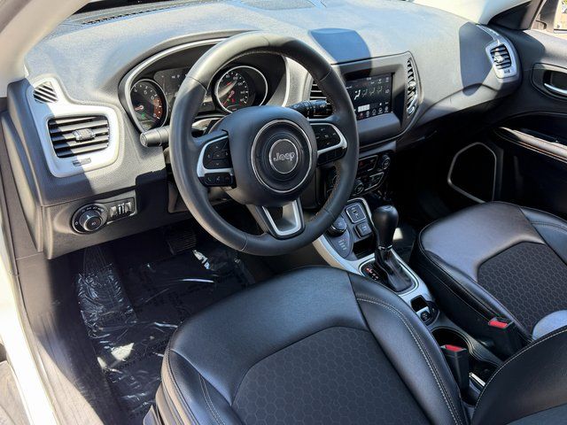 Used 2021 White Clearcoat Jeep Latitude image 35